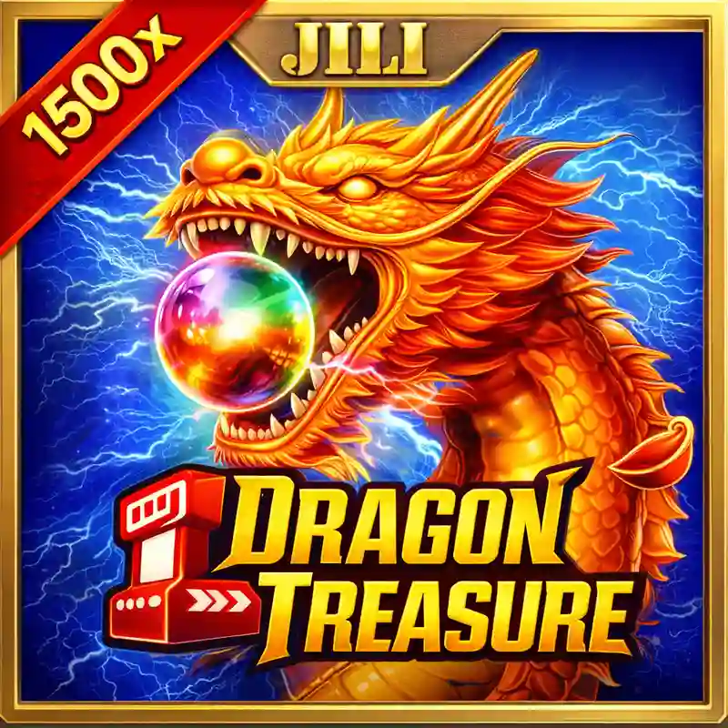 Dragon Treasure online slot game interface